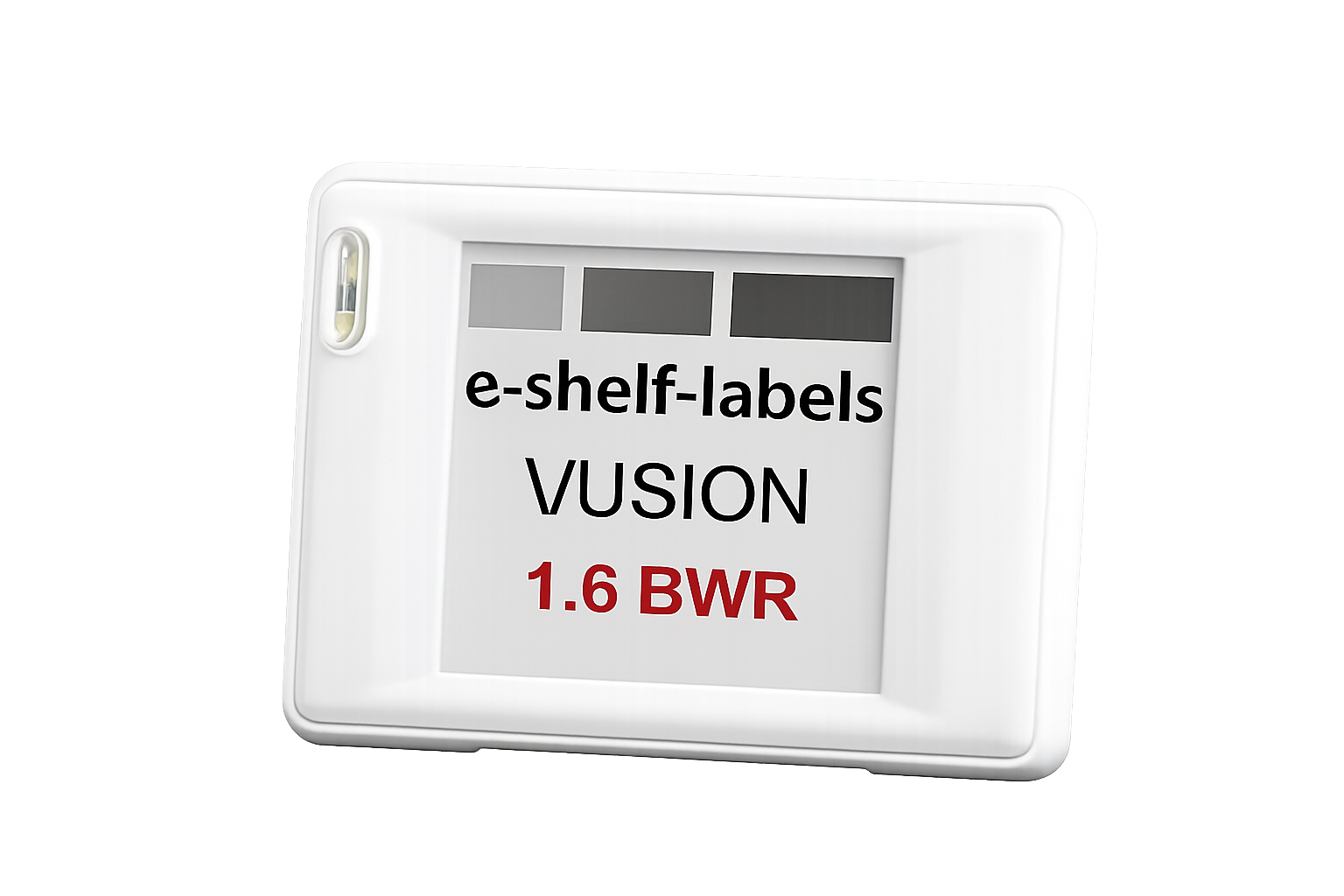 VUSION 1.6 e-Ink Display GU140 in weiß oder anthrazit