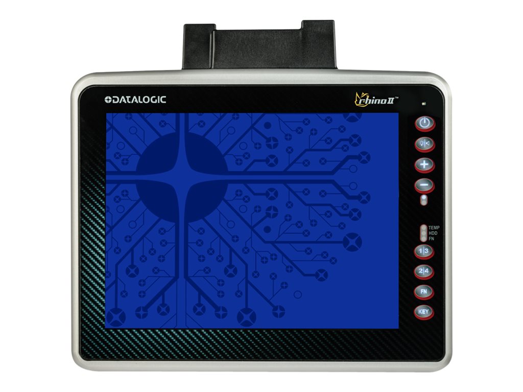 Datalogic Rhino II - Robust - Computer für den Einbau in Fahrzeuge - Intel Atom E3845 / 1.91 GHz - Win 10 IoT Enterprise 64-bit - 4 GB RAM - 32 GB SSD - 26.4 cm (10.4")