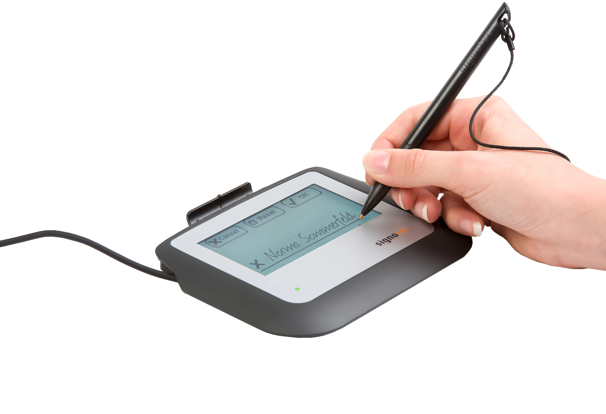 Signotec Unterschriftenpad Sigma mit LCD-Display