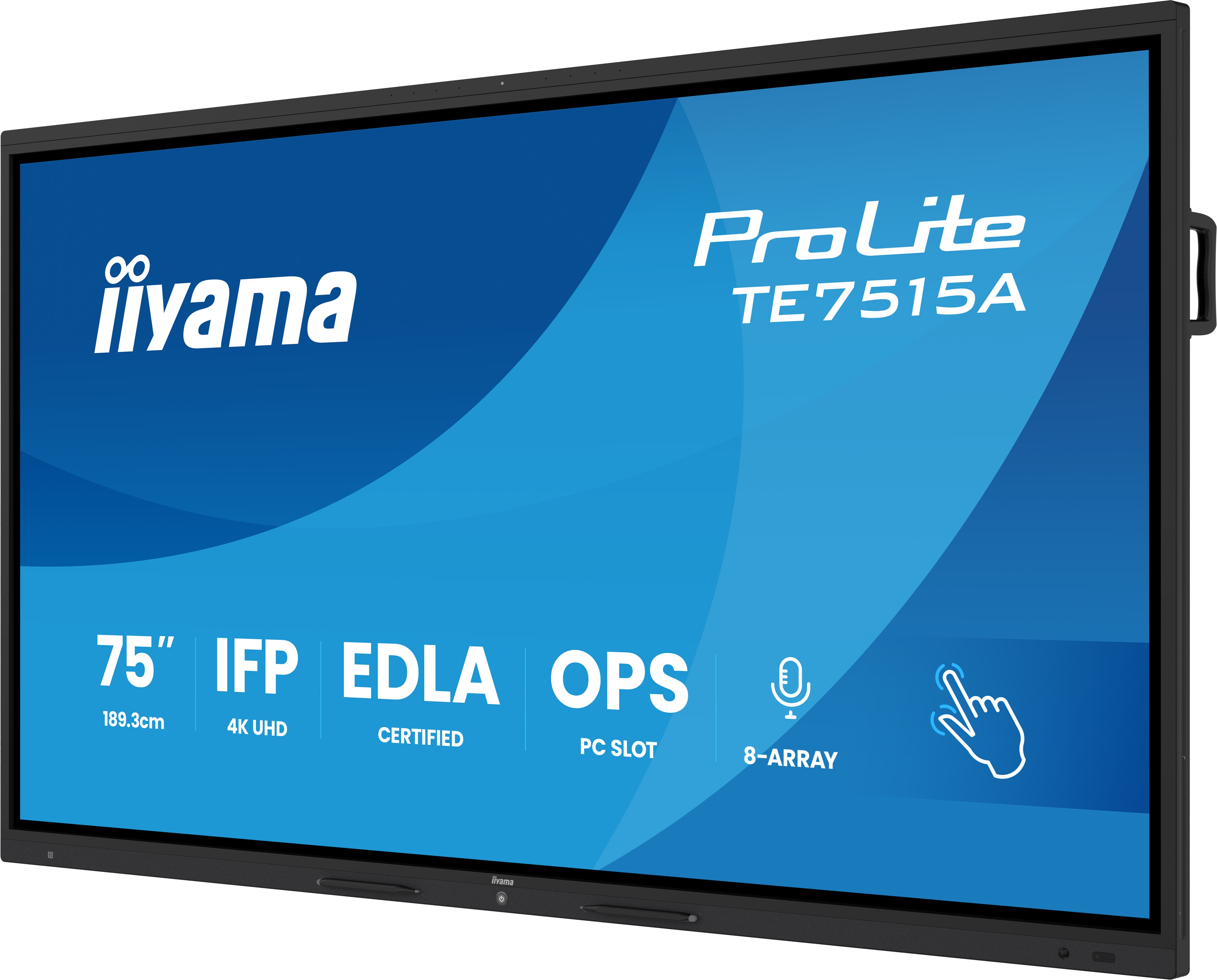 iiyama ProLite TE15A Serie - Interaktive 4K Touchdisplays in 65 oder 75 Zoll