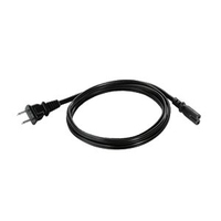 Zebra Stromkabel - IEC 60320 C7 bis NEMA 1-15 (M) Zebra Stromkabel - IEC 60320 C7 bis NEMA 1-15 (M)