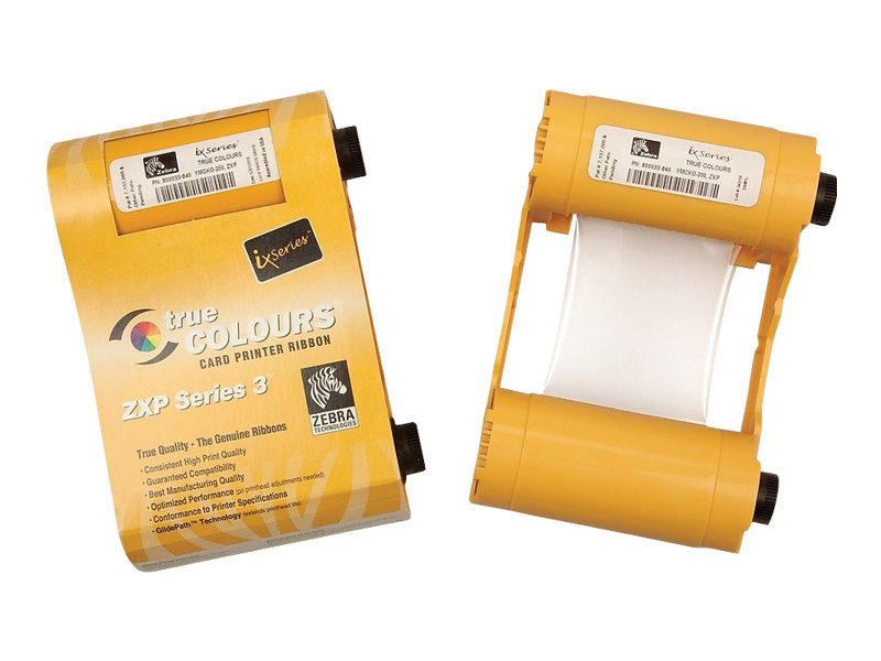 Zebra colour ribbon YMCKOK, 165 pages, for ZXP Series 3