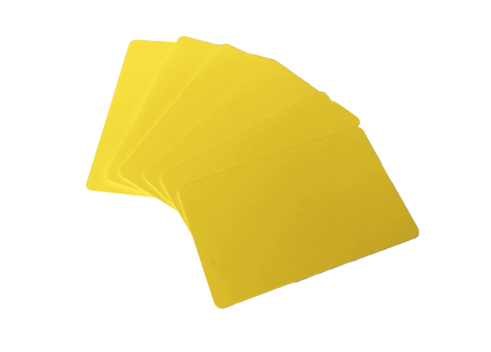 Farbige PVC Preisschild-Karten, lebensmittelgeprüft glänzend laminiert