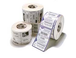 Zebra Trans Matte 2000 - matt - bright white - 102 x 127 mm 6780 label(s) (12 roll(s))