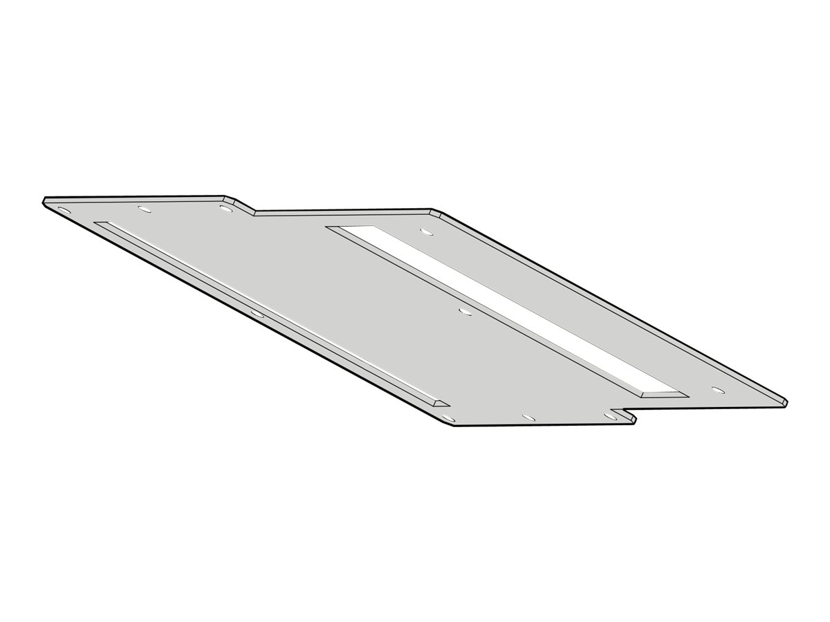 Zebra accessory mounting plate for large media roller
