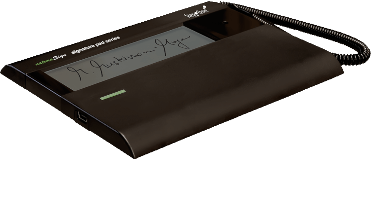 StepOver naturaSign Pad Classic – Signaturpad mit erhöhter Displayauflösung & USB-Anschluss