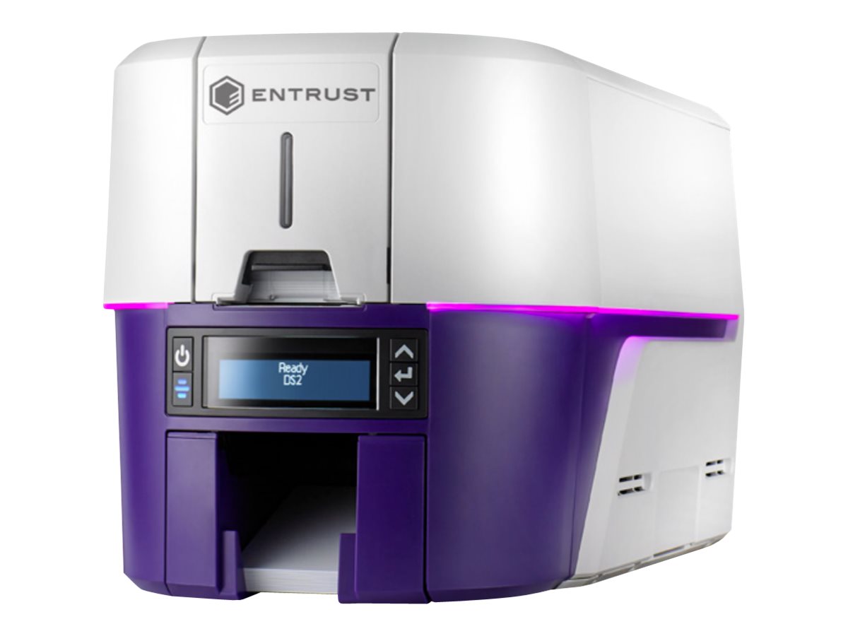 Entrust Sigma DS2 - Plastic card printer - Color - Thermal sublimation - CR-80 Card (33.6 x 21.6 mm)