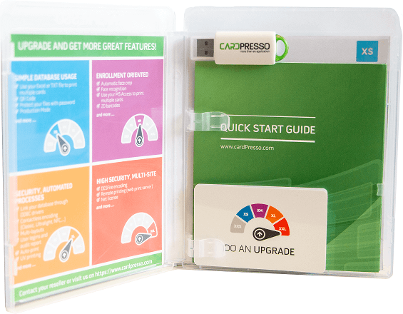 Ausweisdrucker-Paket Zebra ZC300 inkl. 500 Karten & Gestaltungssoftware