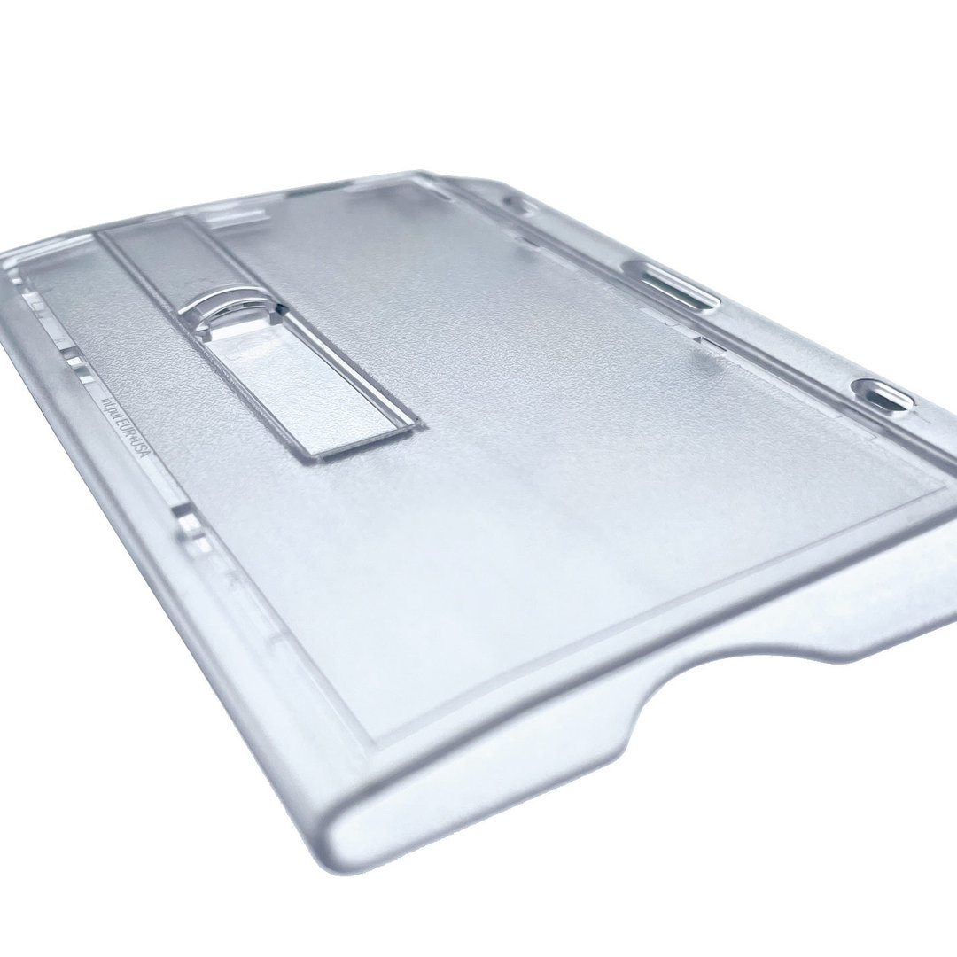 Kartenhalter mit Schieber Farbe: Transparent Kartenhalter mit Schieber Farbe: Transparent