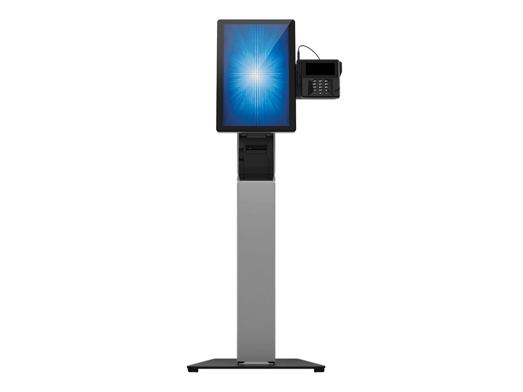 Elo Touch Solutions Elo Wallaby Self-Service - Aufstellung - für POS-Terminal - Schwarz/Silber - Thekenbereich - für I-Series 4.0 (15.6 Zoll, 21.5 Zoll)