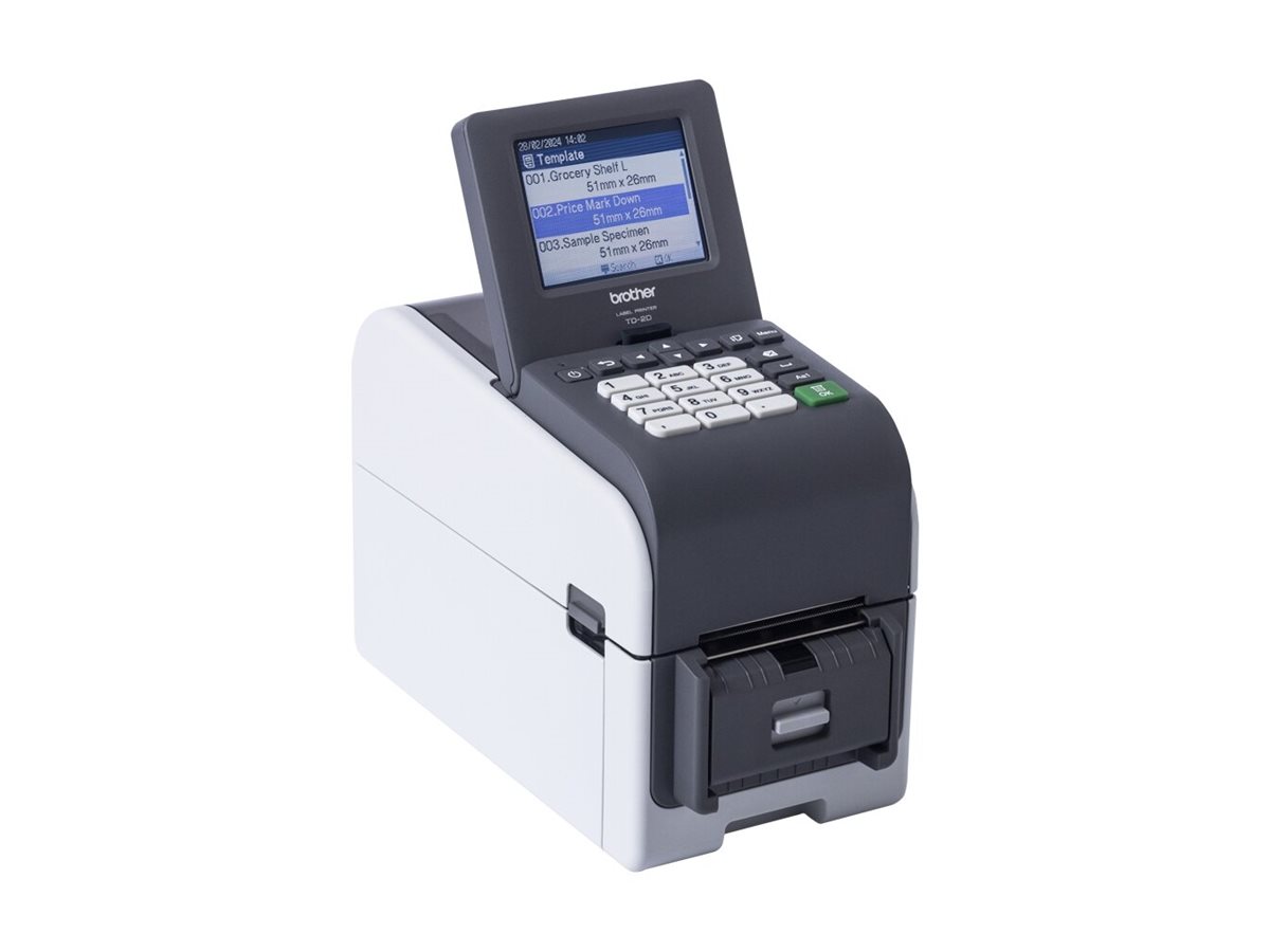 Brother TD-2320DSA300 - Etiketten-/Belegdrucker - s/w - Thermodirekt - Rolle (6,3 cm)