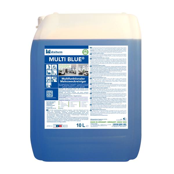 MULTI BLUE® eco Mehrzweckreiniger 10 Liter mit EU Ecolabel