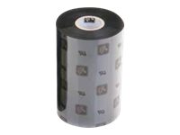Zebra 3200 Premium Wax/Resin - Black - 64 mm x 74 m