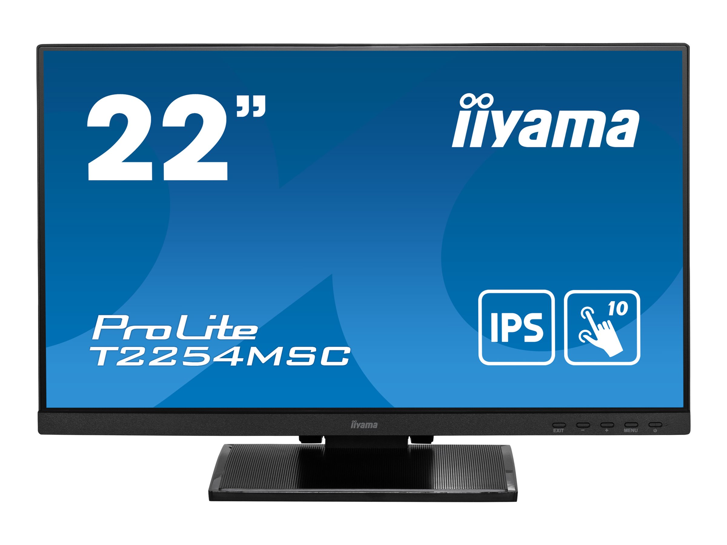 Iiyama ProLite T2254MSC-B1AG - LED monitor - 22-inch display