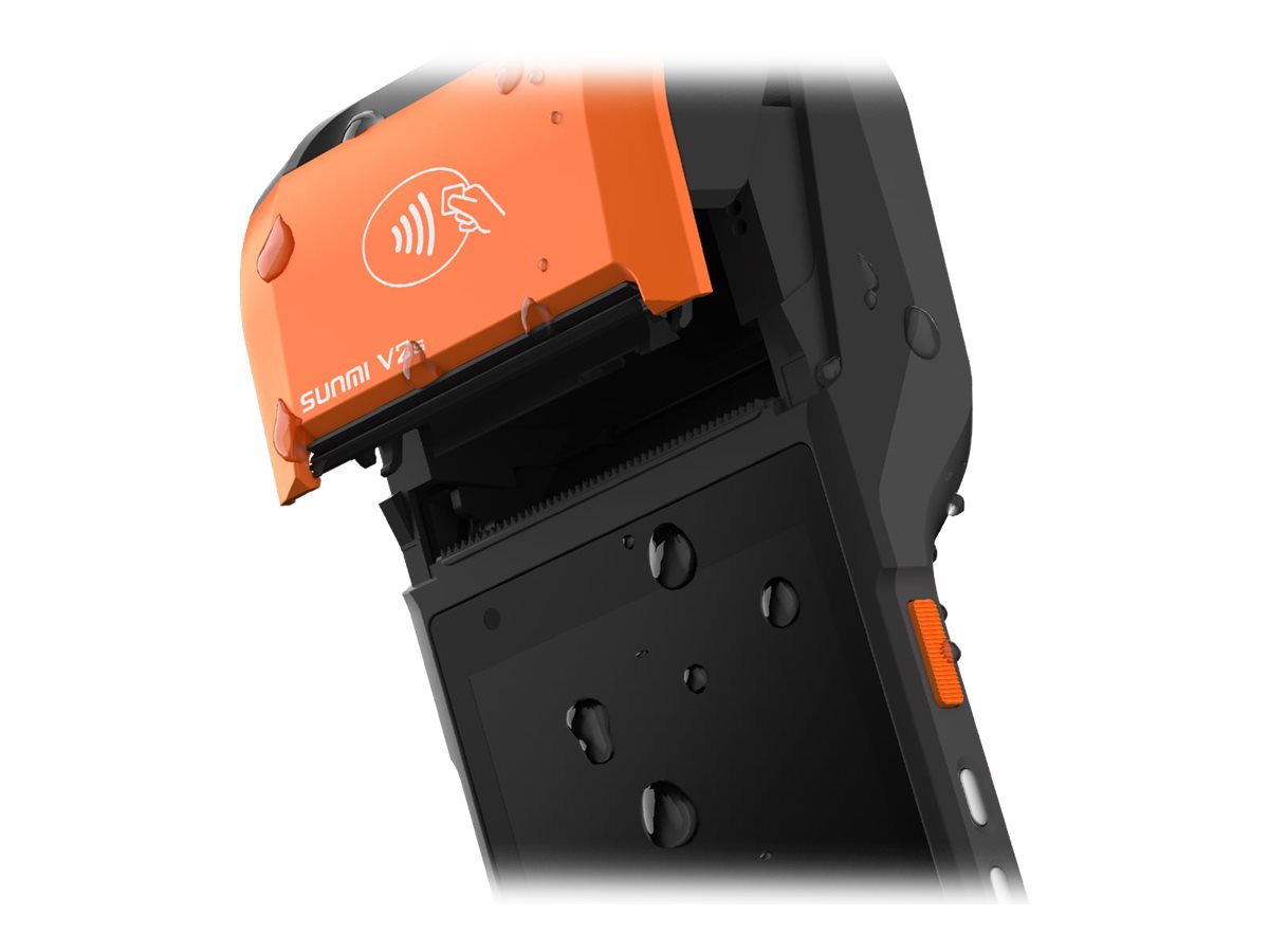 SUNMI V2s Smart Mobile Terminal mit 58 mm Thermodrucker und Barcode-Scanner