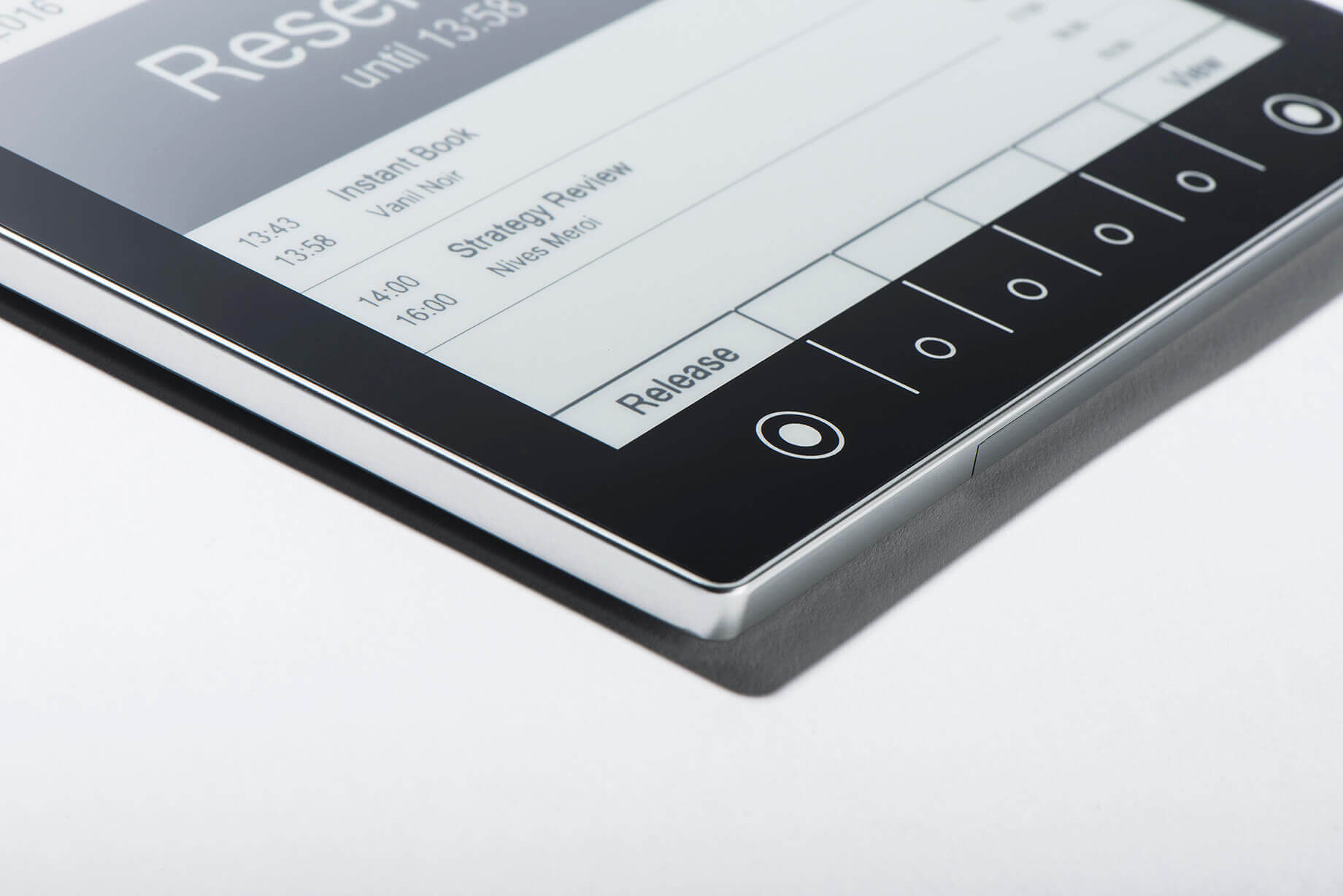 Roomz Display Silber – Digitale Raumverwaltung inklusive 1 Jahr Software-Lizenz