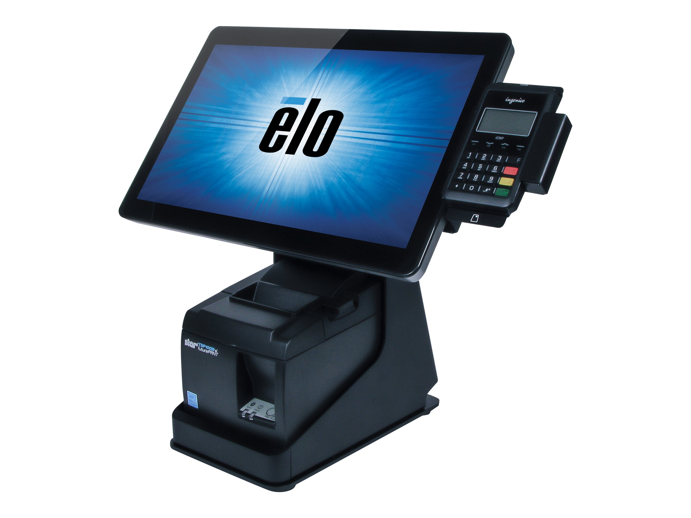 Elo mPOS Flip Stand, black