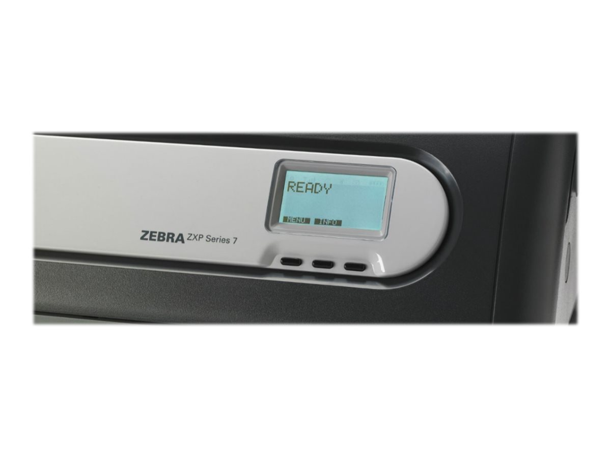 Zebra ZXP Serie 7 Kartendrucker einseitig, USB, Ethernet