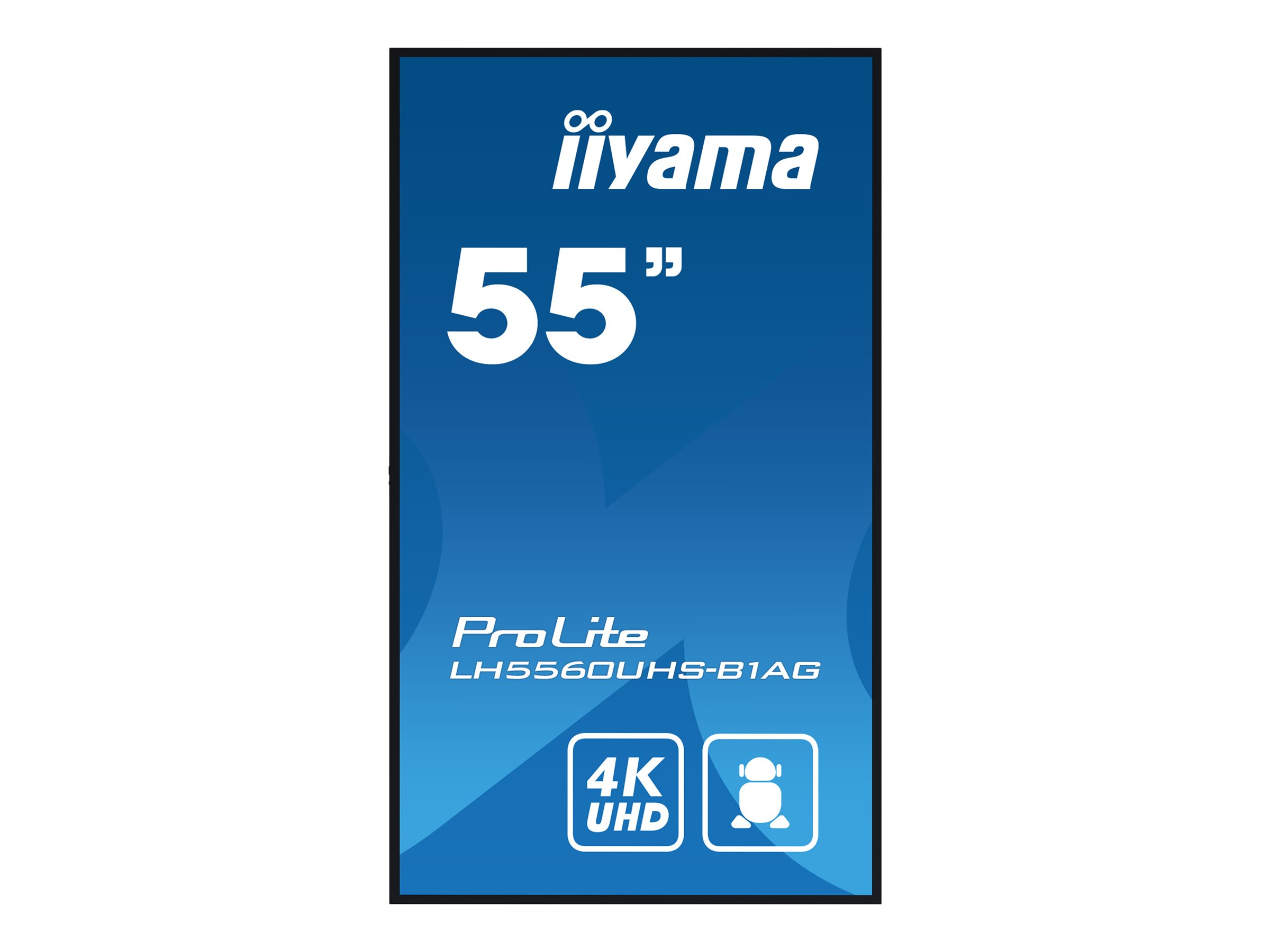 Iiyama ProLite LH5560UHS-B1AG - 55-inch diagonal display (139 cm (54.6")