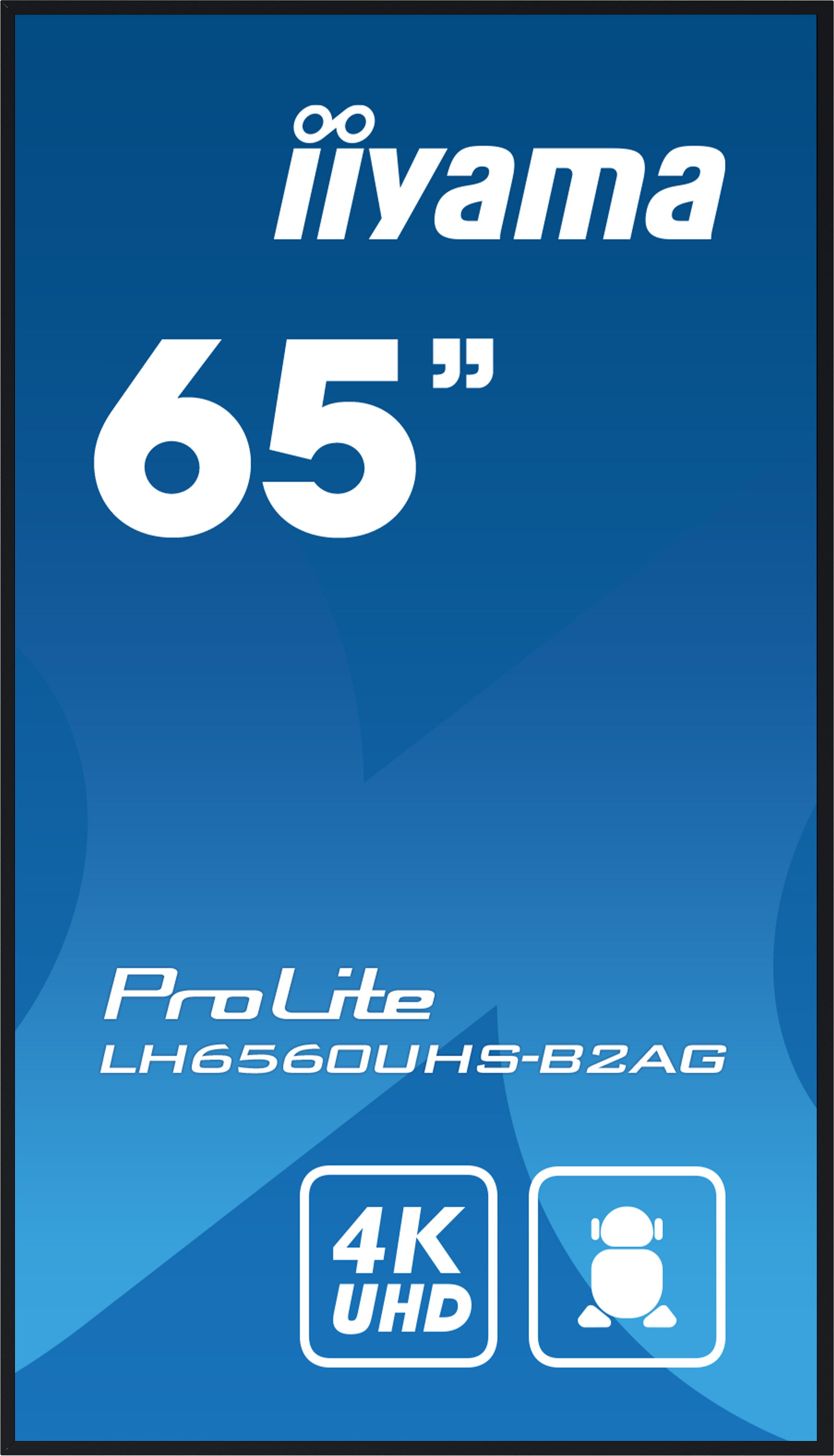 4K Digital-Signage-Display iiyama ProLite LH6560UHS-B2AG 65 Zoll