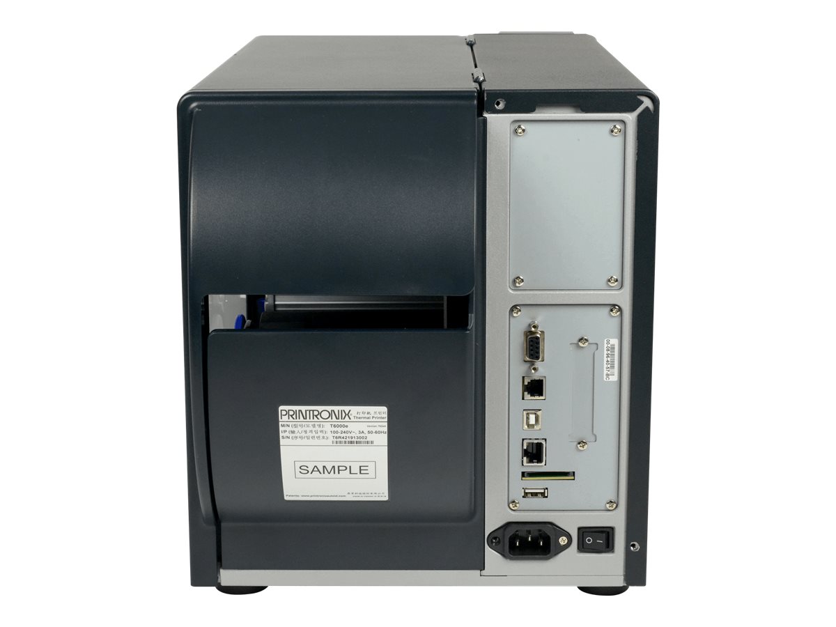 Printronix T6E2X4, 203dpi, USB, RS232, Ethernet