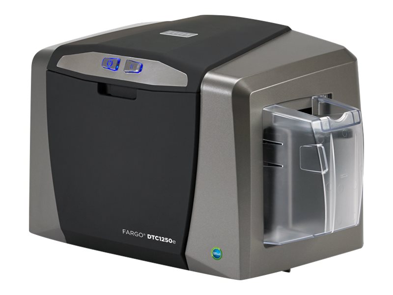 HID Fargo DTC 1250E - Plastikkartendrucker - Farbe - Duplex - Thermosublimation/thermisches Harz - CR-80 Card (85.6 x 54 mm) HID Fargo DTC 1250E - Plastikkartendrucker - Farbe - Duplex - Thermosublimation/thermisches Harz - CR-80 Card (85.6 x 54 mm)