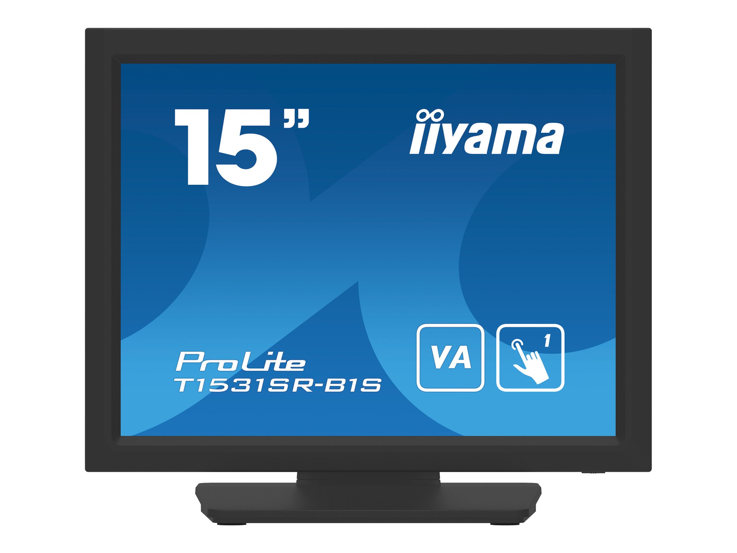 Iiyama ProLite T1531SR-B1S - LED monitor - 38 cm (15")