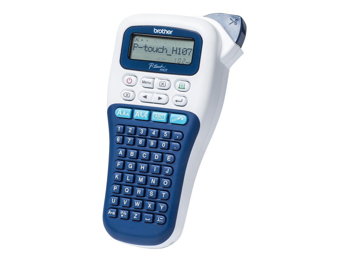 Brother P-Touch PT-H107B - Label maker - b/w - Thermal transfer - Roll (1.2 cm)