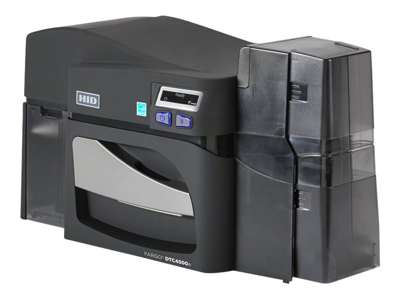 HID Fargo DTC 4500e - Plastikkartendrucker - Farbe - Thermosublimation/thermisches Harz - CR-80 Card (85.6 x 54 mm)