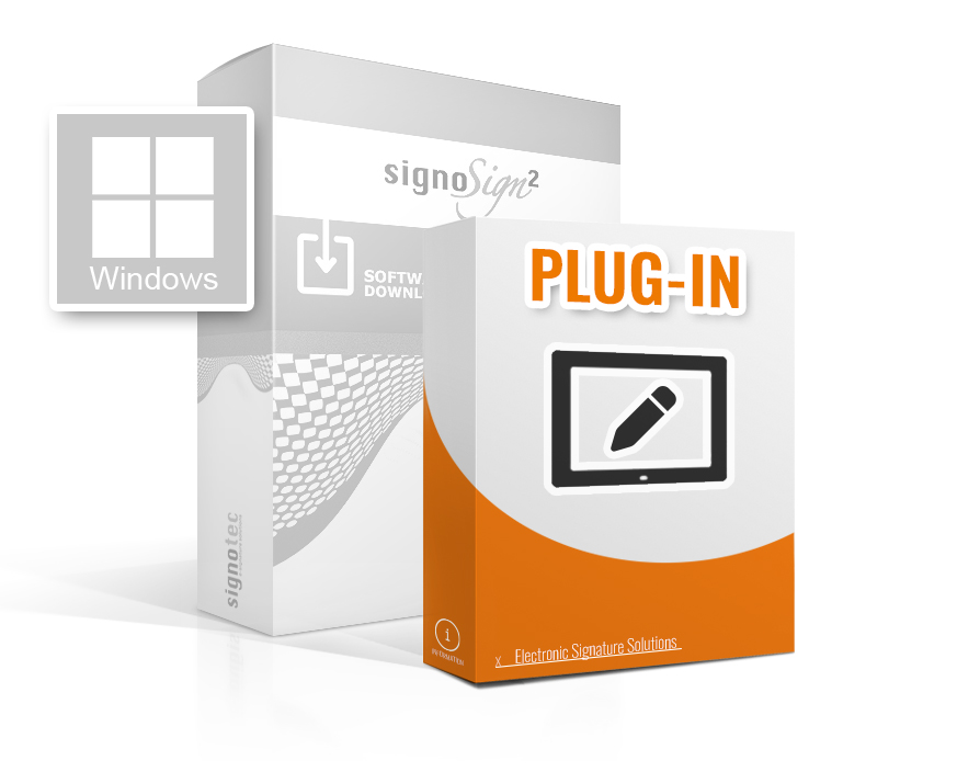 signotec signoSign/2 Tablet-PC Plug-In für Windows Tablet-PCs, Laufzeit: 1 Jahr