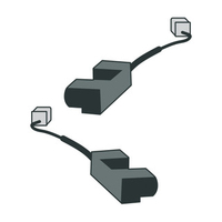 Zebra Sensor Abdeckung offen