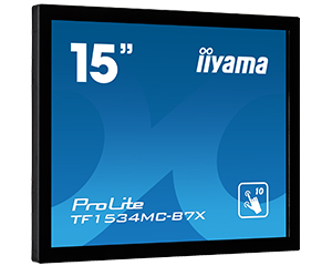 iiyama ProLite TF34-Series 15 - 22" Open-Frame Touchmonitor mit Touch-durch-Glas-Technologie