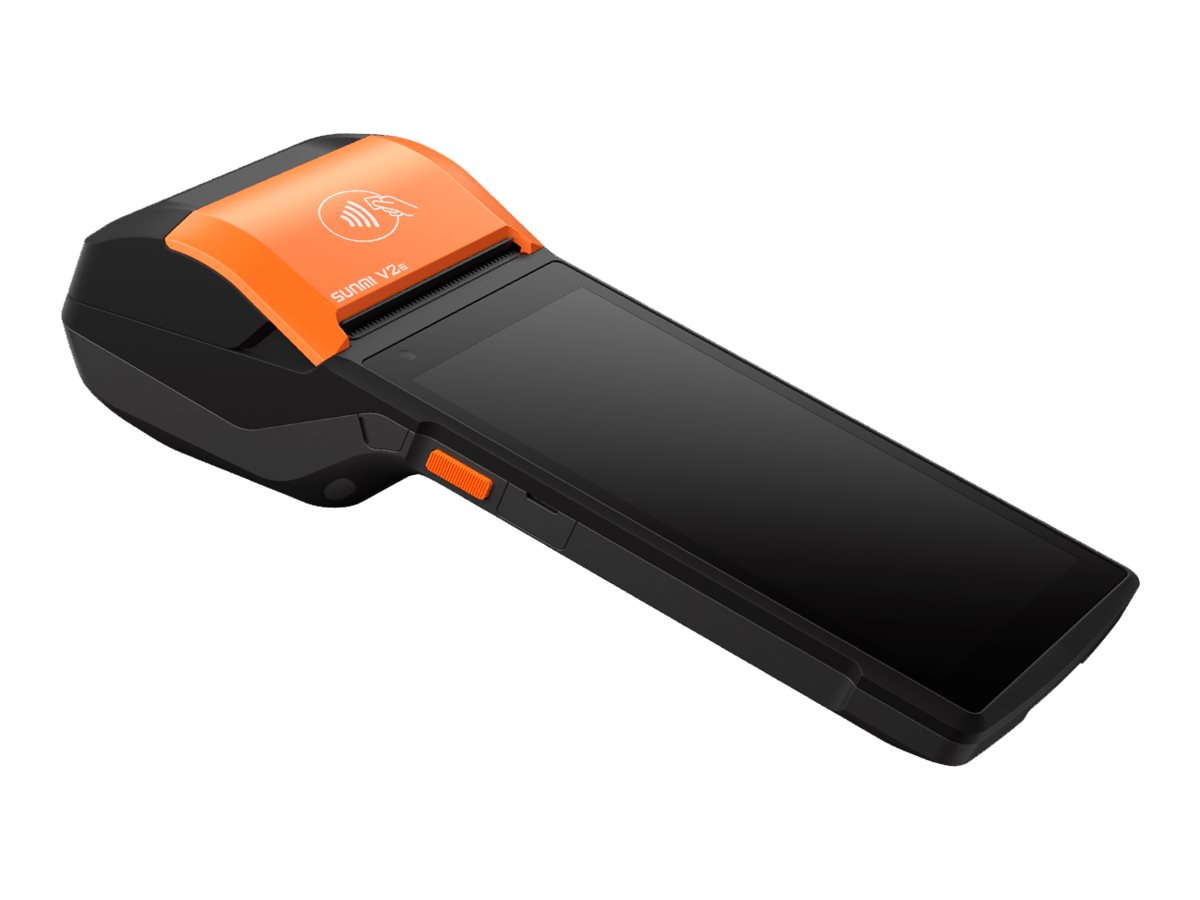 SUNMI V2s Smart Mobile Terminal mit 58 mm Thermodrucker und Barcode-Scanner