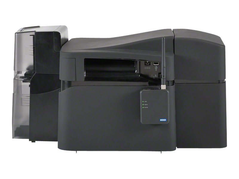 HID Fargo DTC 4500e - Plastikkartendrucker - Farbe - Thermosublimation/thermisches Harz - CR-80 Card (85.6 x 54 mm)