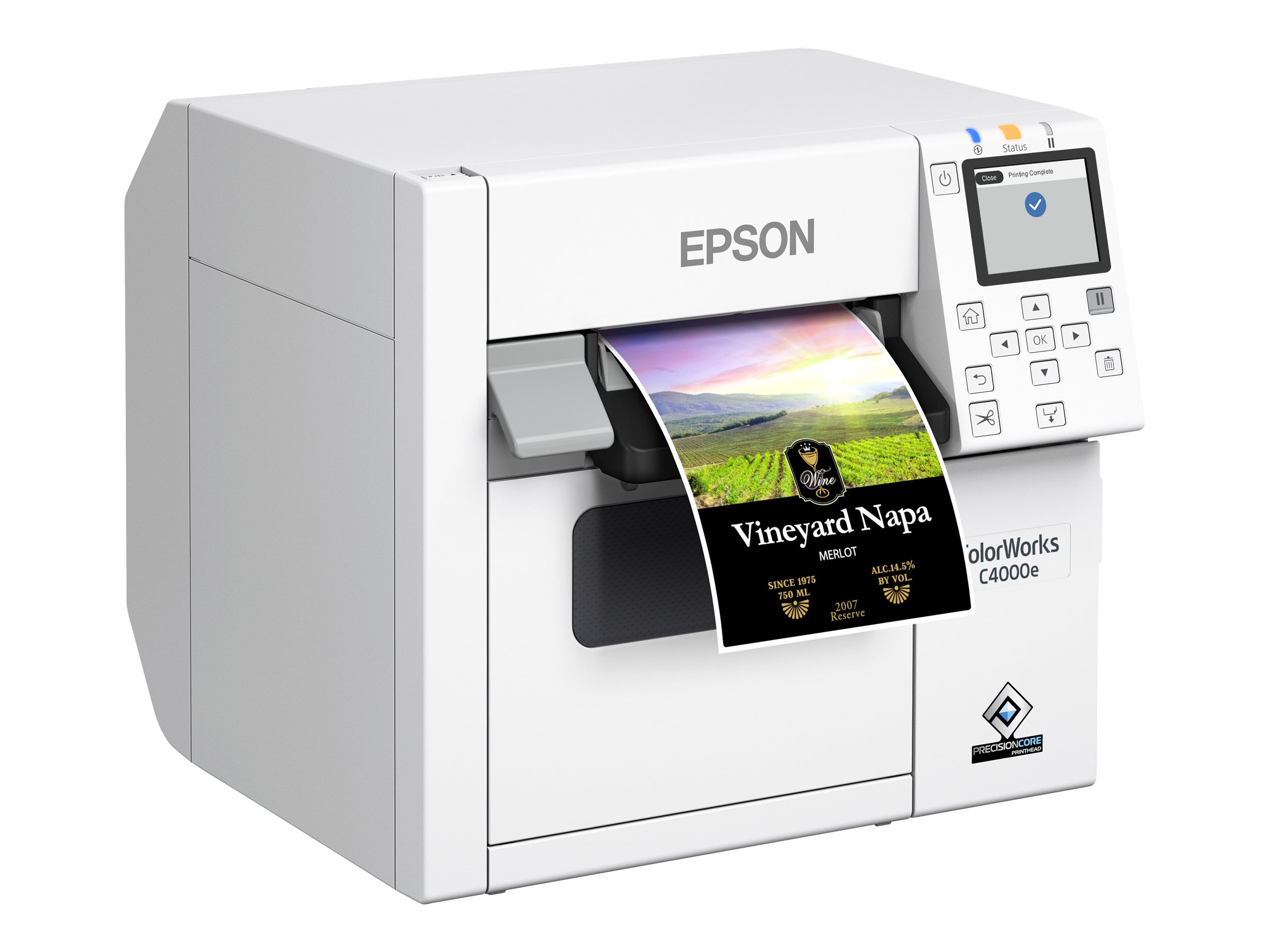 Epson ColorWorks CW-C4000E (BK) - Etikettendrucker - Farbe - Tintenstrahl - Rolle (10,2 cm) Epson ColorWorks CW-C4000E (BK) - Etikettendrucker - Farbe - Tintenstrahl - Rolle (10,2 cm)