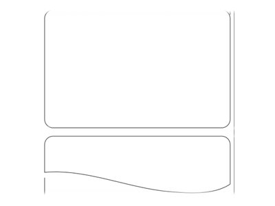 Etiketten, Zebra, Thermopapier, Z-Perform 1000D Removable, B: 69.85 mm, H: 44.45 mm, D: 127 mm, K: 25,4 mm