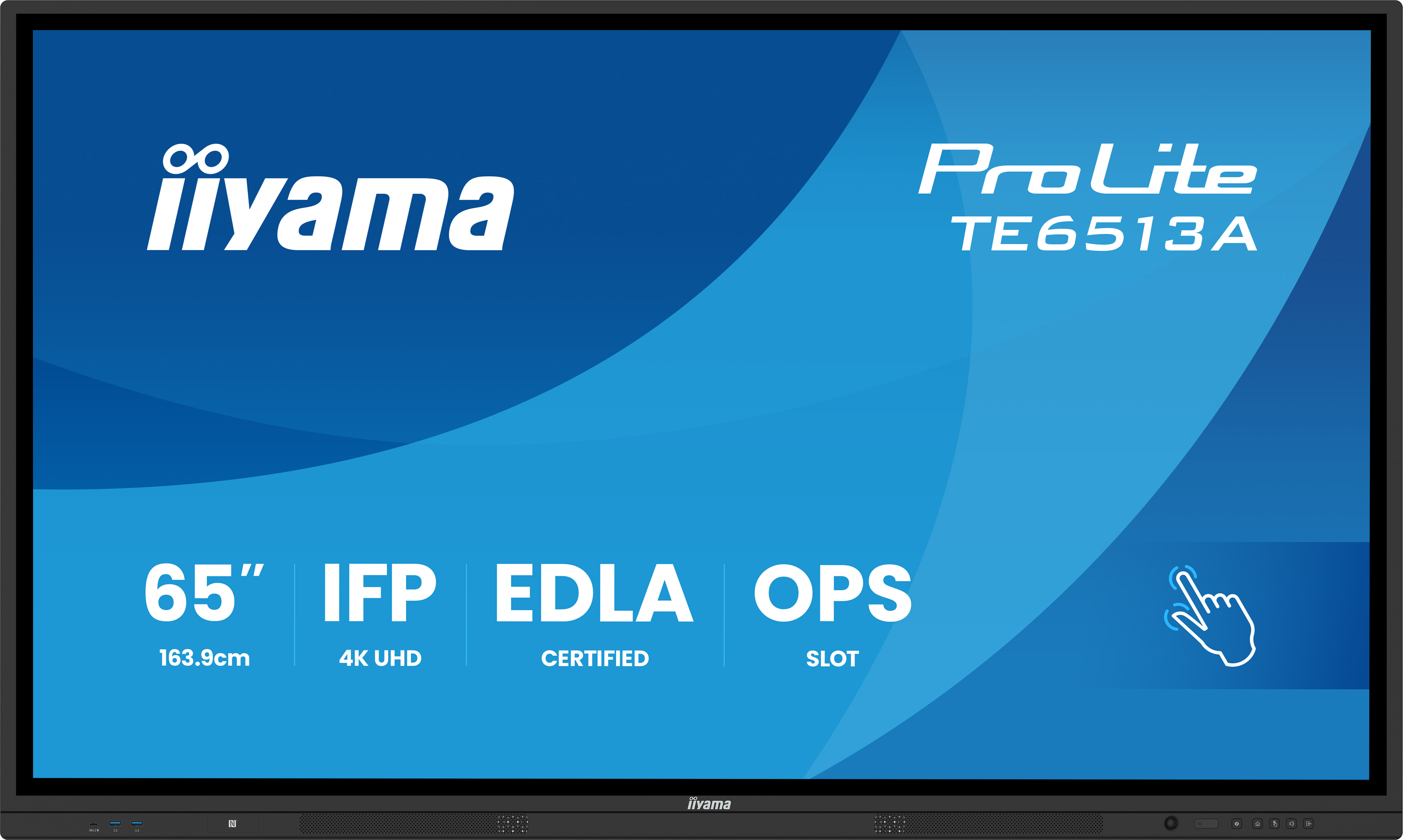 iiyama ProLite TE15A Serie - Interaktive 4K Touchdisplays in 65 oder 75 Zoll