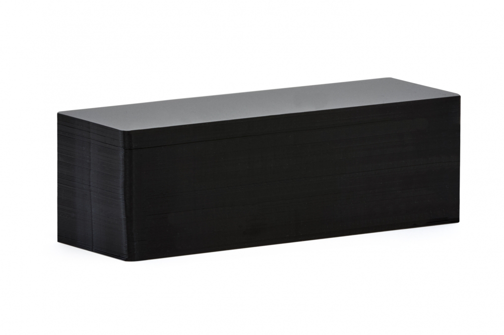 Preisschilder Sondergröße, mattschwarz - Evolis 150 x 50 x 0,50 mm