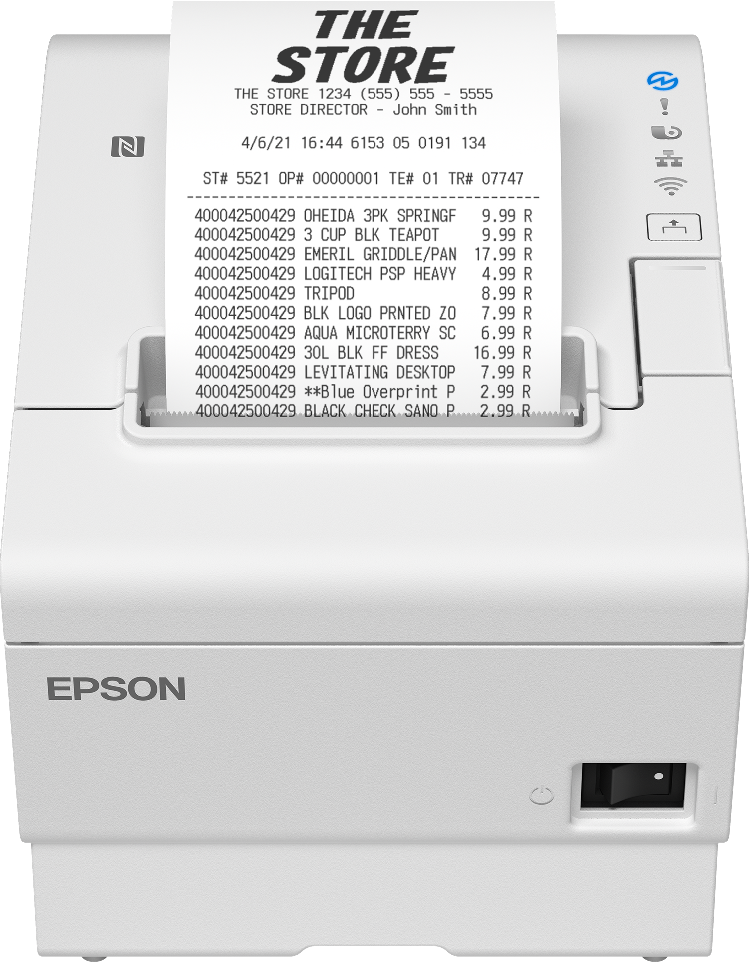 Epson TM-T88VII leistungsstarker ePOS Bondrucker