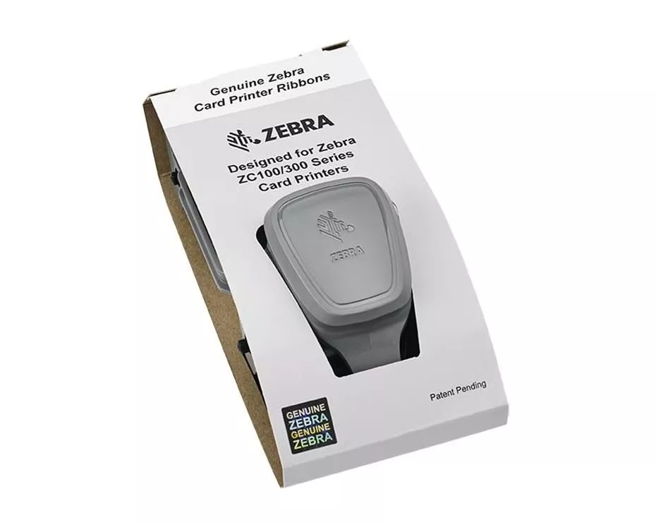 Zebra Farbband Weiß, 1500 Seiten, für ZC100/300