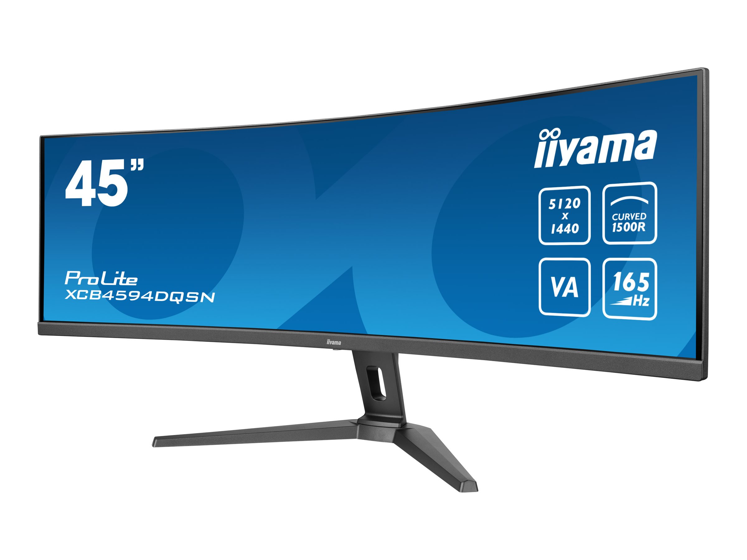 Iiyama ProLite XCB4594DQSN-B1 - LED-Monitor - gebogen - 114.3 cm (45")