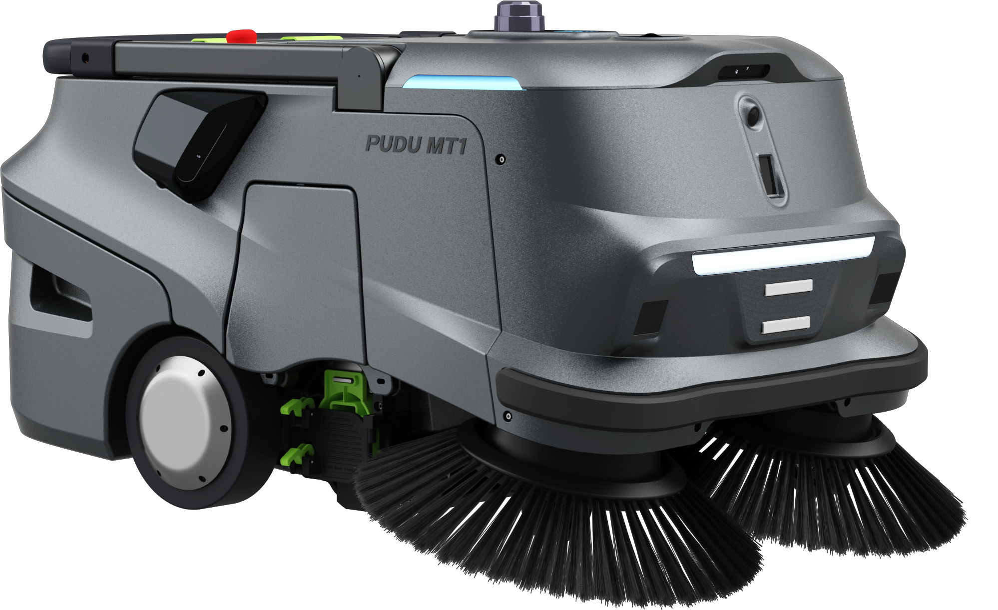 PUDU MT1 Kehrroboter – Autonomer Reinigungsroboter mit 35 L Behälter, bis zu 6000 m²/h Flächenleistung