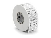 Labels, Zebra, plastic, Z-Ultimate 3000T White, W: 30.56 mm, H: 20.64 mm, D: 127 mm, K: 25.4 mm