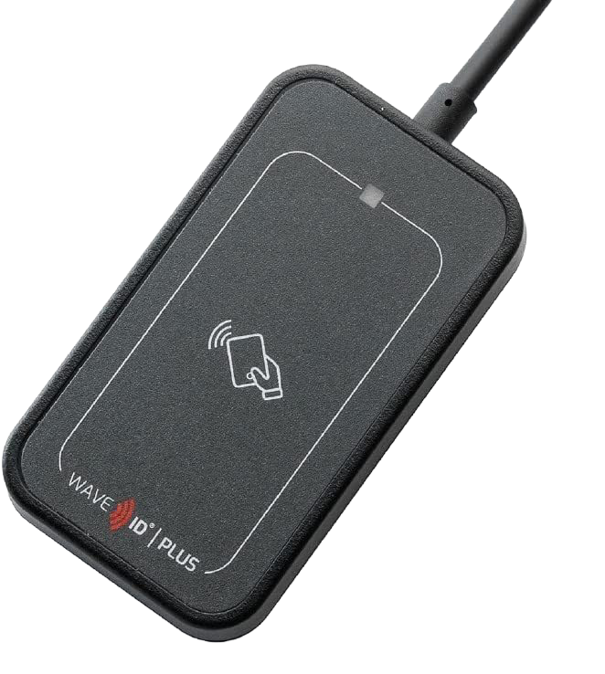 RF IDeas WAVE ID Plus Mini V3 Black USB SDK Reader (RDR-80532BKU)