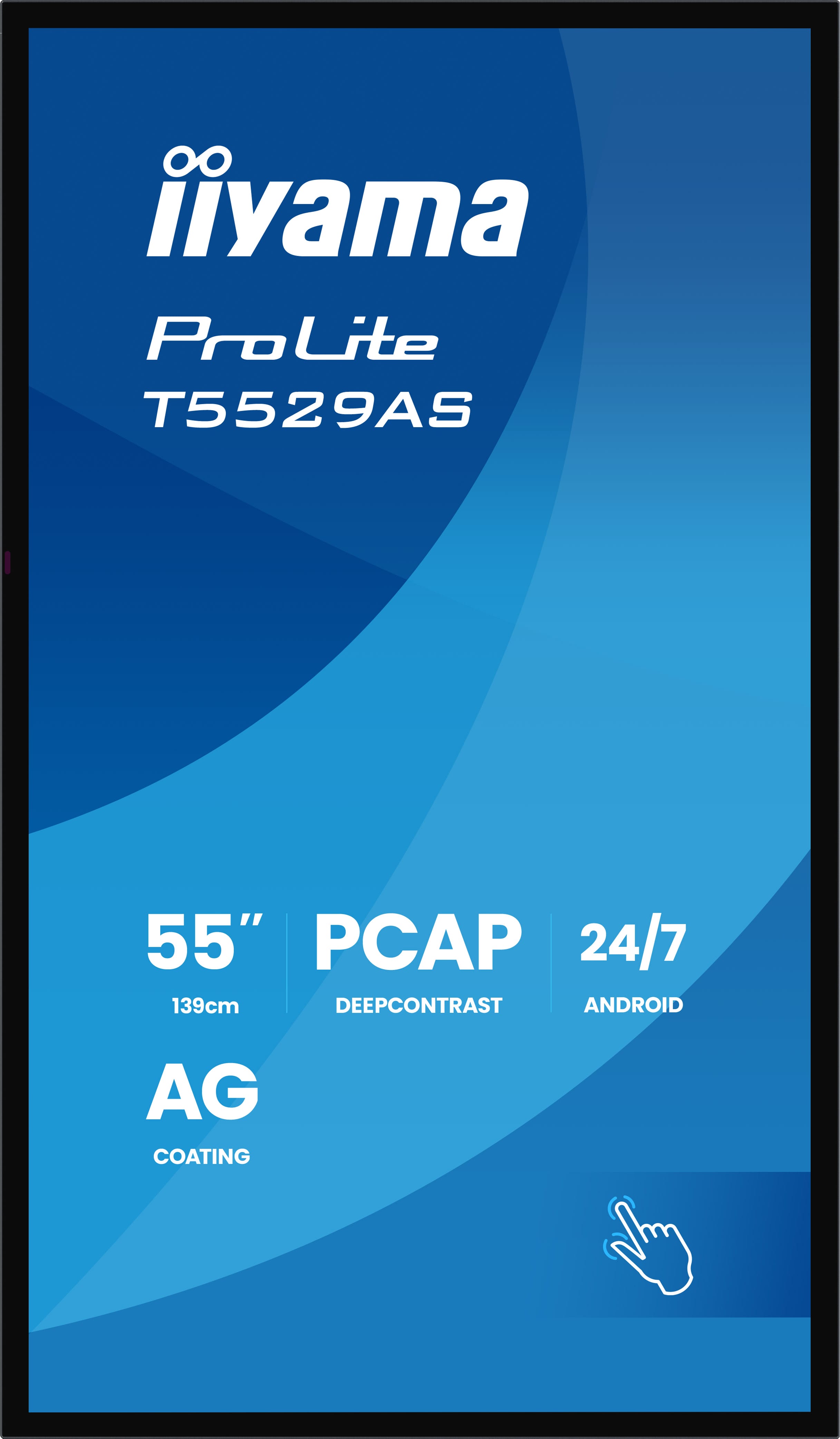 Iiyama ProLite T5529AS-B1AG - 55 Zoll All-in-One-PCAP-Touchdisplay