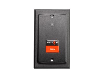 RF IDeas WAVE ID Plus Keystroke Surface Mount Black 72in USB