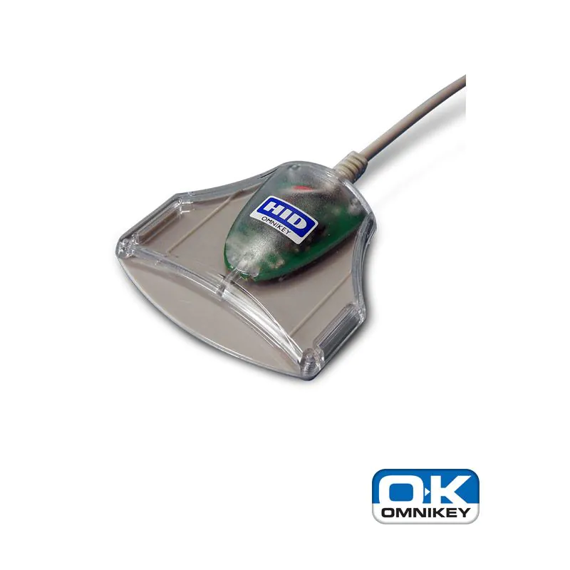 Smartcard-Leser HID OMNIKEY 3021 USB silber