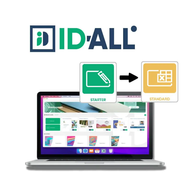 Software-Upgrade ID-All von Starter auf Standard Edition