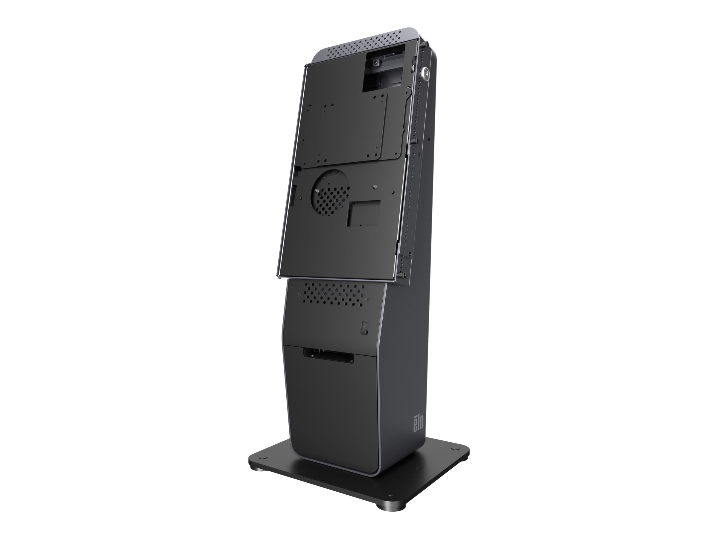 Elo Touch Solutions Elo Wallaby Pro Self-Service Countertop Stand - Installation - for POS Terminal - Black/Silver (22"-27")