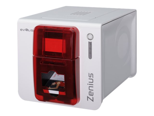 Evolis Zenius Expert Line – Einseitiger Kartendrucker, Thermosublimation, CR-80 (85,6 × 54 mm), USB/LAN
